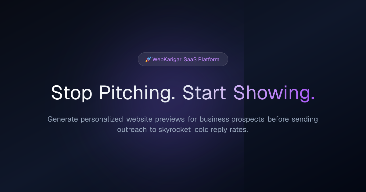 WebKarigar screenshot
